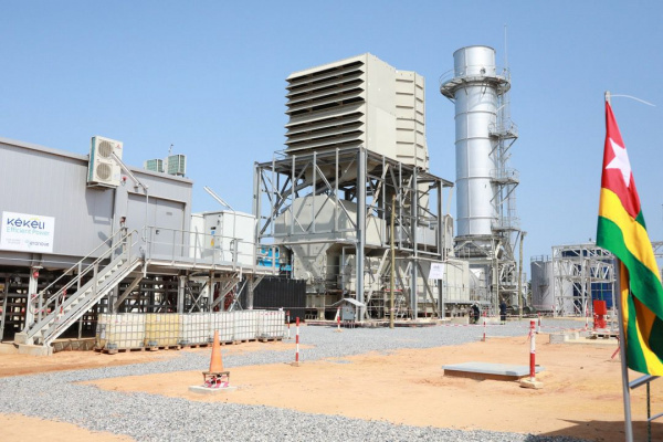 Togo Kékéli Efficient Power, la nouvelle centrale thermique inaugurée par Faure Gnassingbé, en feu ce vendredi