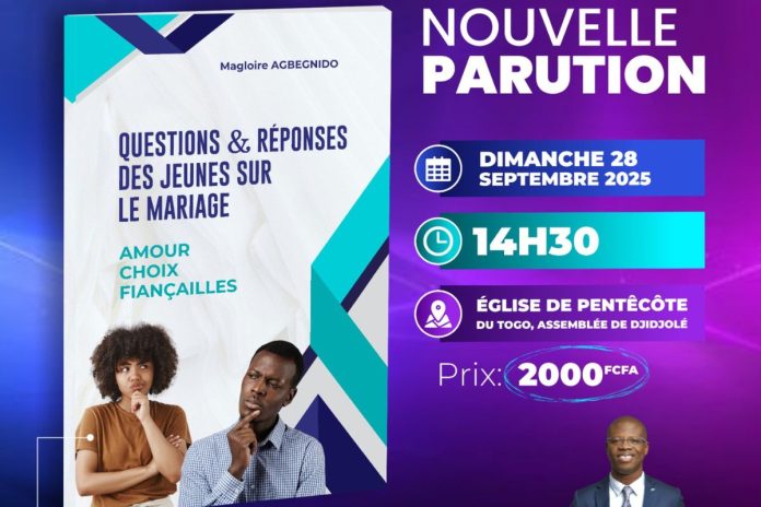 Mariage un nouvel ouvrage du Coach Magloire Agbegnido publié